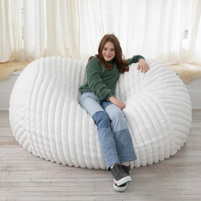 Pouf Jaxx 180 cm, causeuse, canapé et méridienne - Mondo Fur