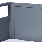 Lit de jour en bois de ferme The Gray Barn Silver Fox Cottage