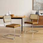 Chaises de salle à manger modernes rembourrées Art Leon (lot de 2)