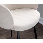 Chaise rembourrée industrielle Carson Carrington Iglabo