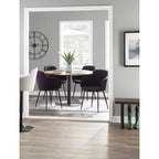 Chaise rembourrée industrielle Carson Carrington Iglabo