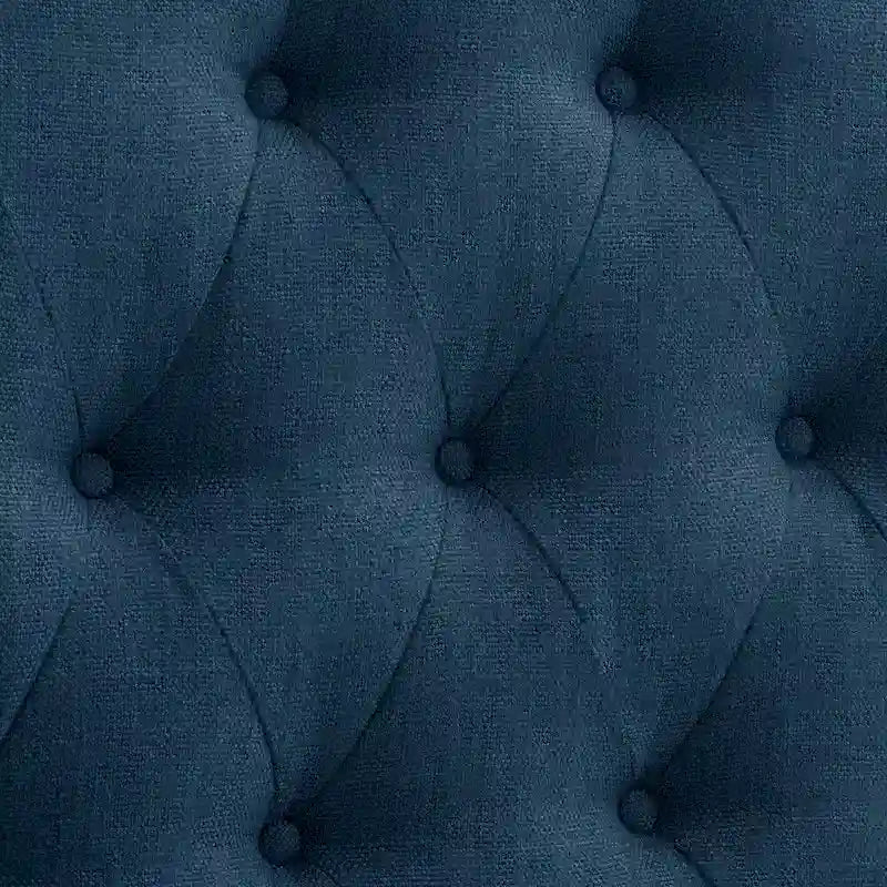 Tête de lit CorLiving Calera Diamond capitonnée en tissu à panneaux arqués - 2 places