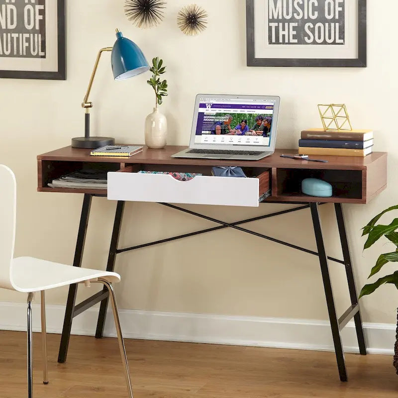 Bureau Edison style milieu du siècle, pour une vie simple