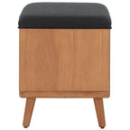 Banc à étagère ouverte SAFAVIEH Marilla avec coussin - 51 cm (L) x 38 cm (P) x 46 cm (H)