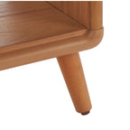 Banc à étagère ouverte SAFAVIEH Marilla avec coussin - 51 cm (L) x 38 cm (P) x 46 cm (H)