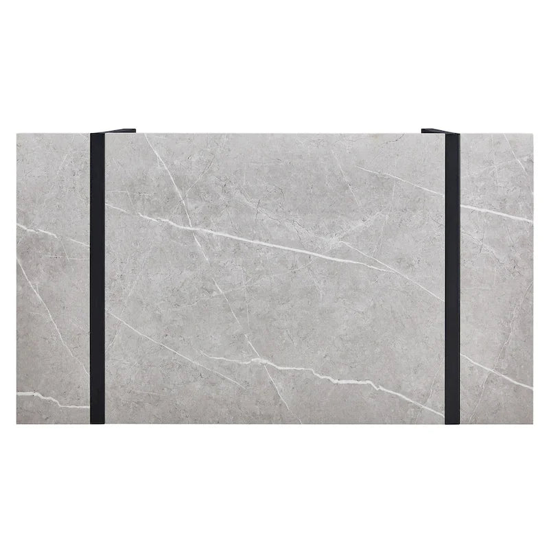 Ensemble table et chaises de salle à manger 5 pièces, ensemble table de salle à manger rectangulaire