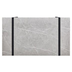 Ensemble table et chaises de salle à manger 5 pièces, ensemble table de salle à manger rectangulaire