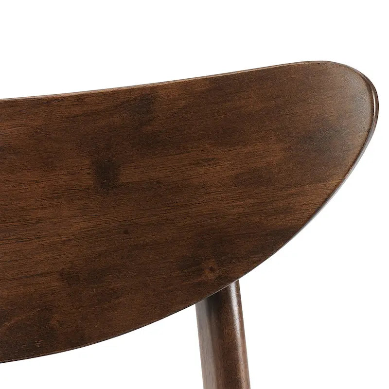 Ensemble de 2 chaises de salle à manger en bois Crosley Landon avec assise rembourrée - 84,5 cm (H) x 50,2 cm (L) x 50,2 cm (P)