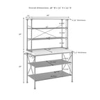 Îlot de cuisine et vaisselier Crosley Madeleine