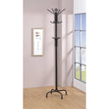 Porch & Den Merlin Black Metal Coat Rack