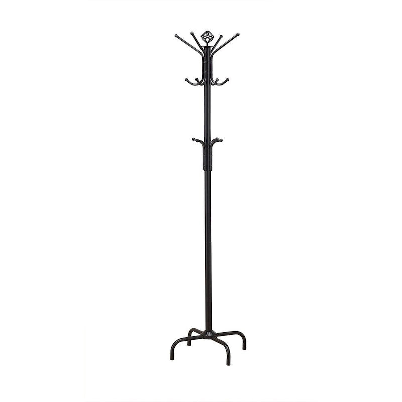 Porch &amp; Den Merlin Porte-manteau en métal noir