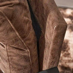 Fauteuil de loisirs moderne à cadre en fer simple