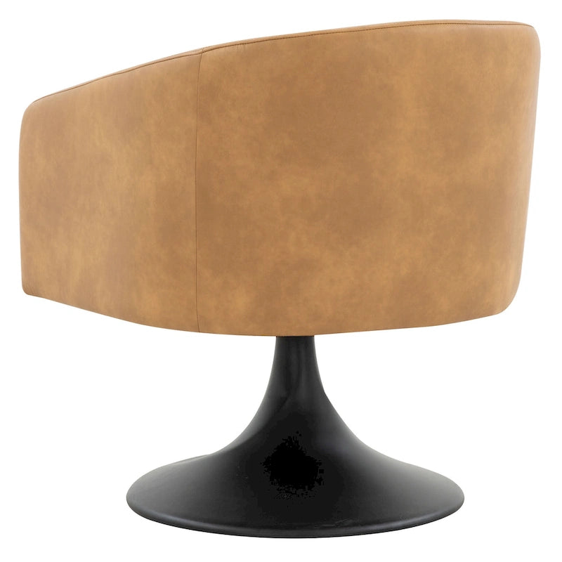 Chaise piédestal SAFAVIEH Couture Tela - 70 cm L x 75 cm P x 81 cm H - 27 cm L x 30 cm P x 32 cm H