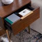 Table de chevet moderne à 1 tiroir SAFAVIEH Kaelyn