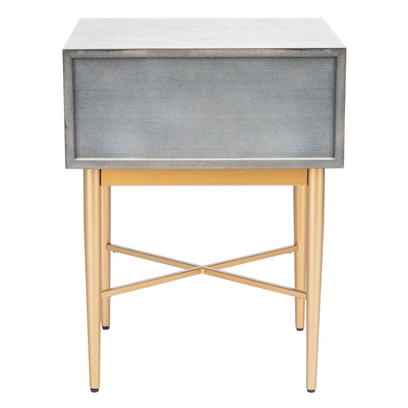 Table de chevet moderne à 1 tiroir SAFAVIEH Kaelyn