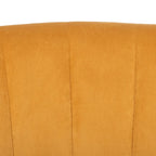 Fauteuil d'appoint à oreilles en velours Amalia de SAFAVIEH - 68 x 71 x 81 cm (26,8 x 28 x 31,9 po) - 69 x 71 x 81 cm (27 x 28 x 32 po)