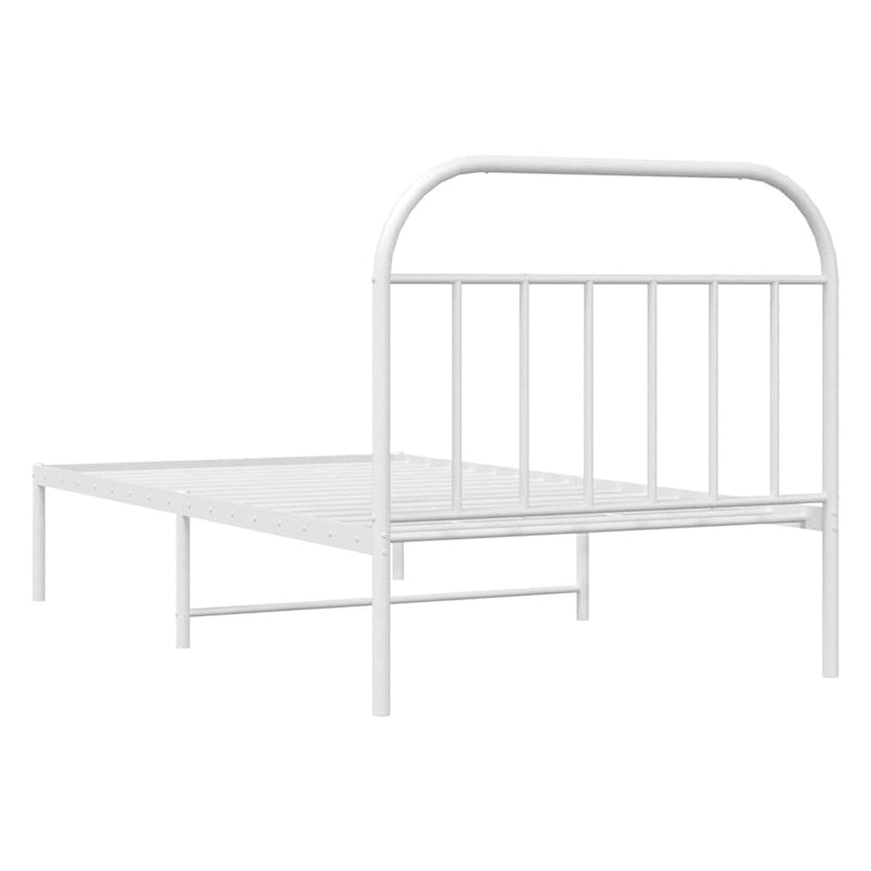 Cadre de lit en métal vidaXL 12 pouces (sans matelas)