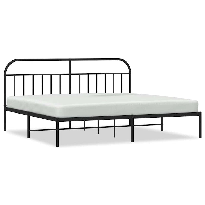 Cadre de lit en métal vidaXL 12 pouces (sans matelas)