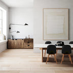 Ensemble de 2 chaises de salle à manger en plastique imitation bois pour événements, cuisine, bureau, jardin, terrasse, café