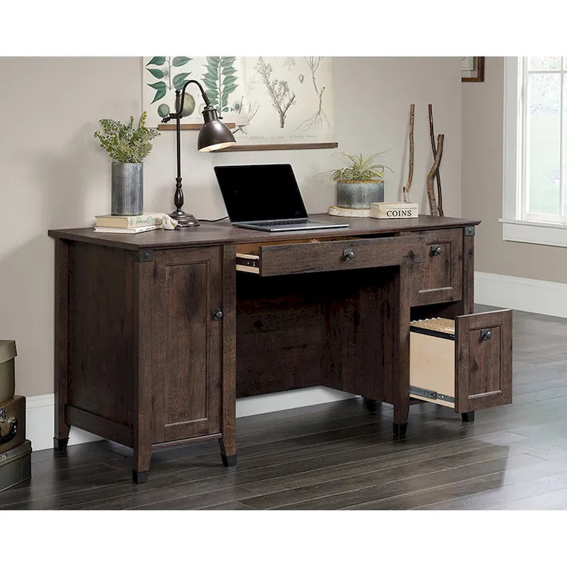 Bureau d'ordinateur de la collection Carson Forge