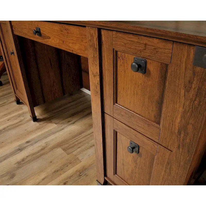 Bureau d'ordinateur de la collection Carson Forge