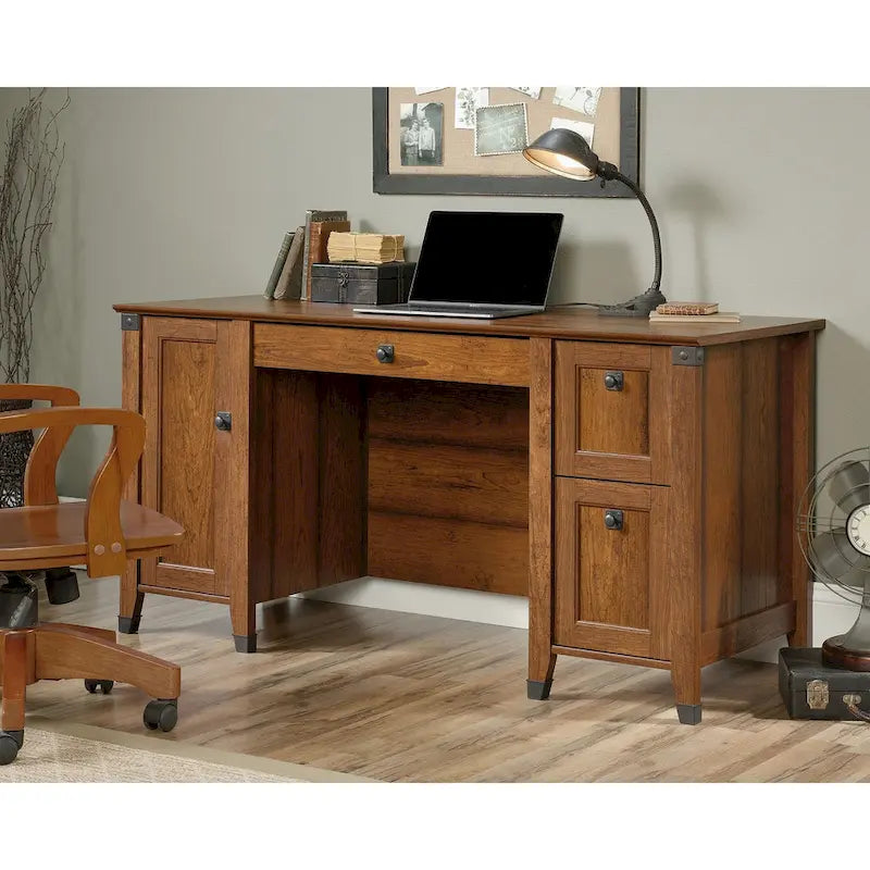 Bureau d'ordinateur de la collection Carson Forge