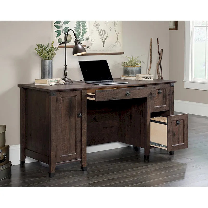 Bureau d'ordinateur de la collection Carson Forge