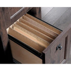 Bureau d'ordinateur de la collection Carson Forge