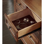 Collection de chambre à coucher Simply Solid Aiden en bois massif, 5 pièces, lit king size