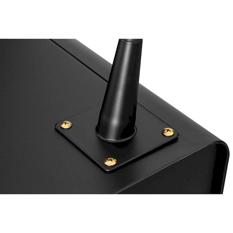 Table de chevet moderne en acier avec 3 tiroirs pour salon, chambre à coucher