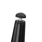 Table de chevet moderne en acier avec 3 tiroirs pour salon, chambre à coucher