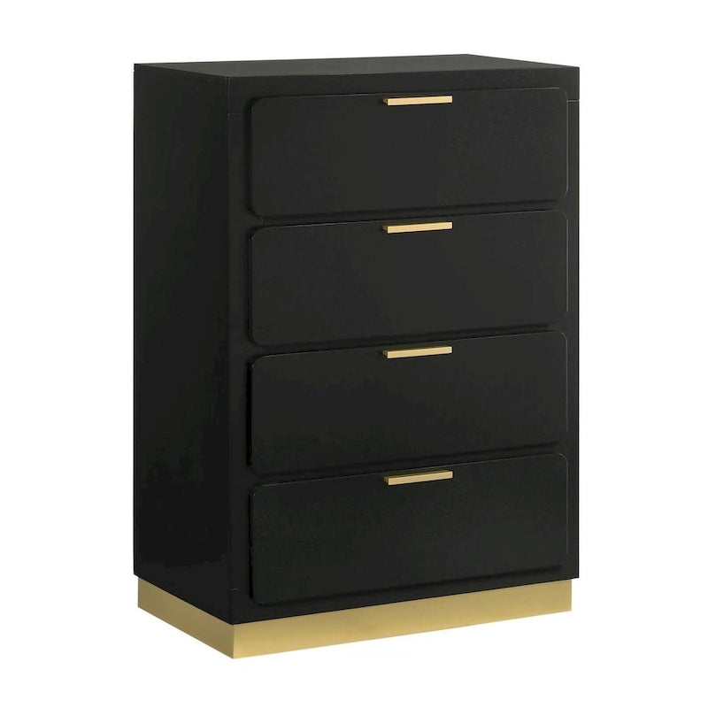 Ensemble de chambre à coucher rembourré Sophia 5 pièces