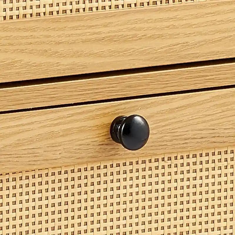 Table de chevet CO-Z Boho en rotin tressé