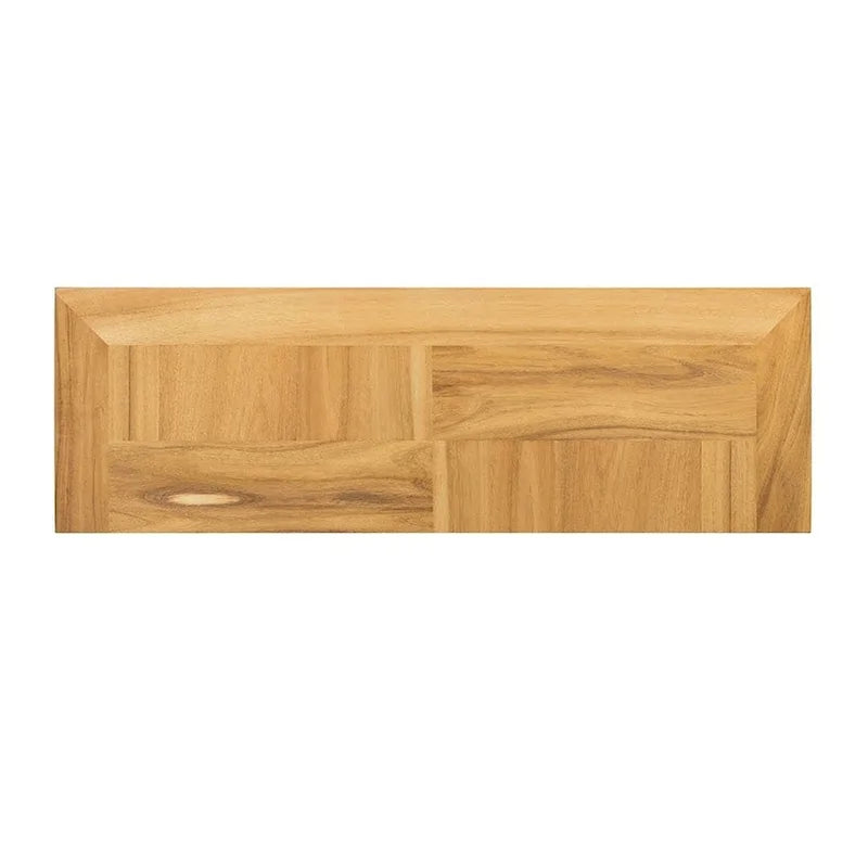 Commode de style campagnard en bois massif avec tiroir pour chambre à coucher