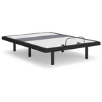 Base réglable noire Signature Design by Ashley Best avec soutien lombaire et audio