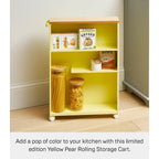 Chariot de rangement à roulettes Yamazaki Home, en acier, montage minimal - L 47,5 x l 13 x H 68,5 cm