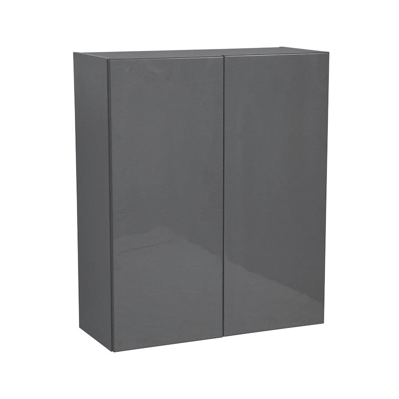 Armoire murale 36 x 36 - Double porte - Grise - 36 x 36 x 12
