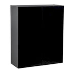 Armoire murale 36 x 36 - Double porte - Grise - 36 x 36 x 12