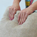 Canapé d'angle convertible modulable 6 places en forme de U pour salon