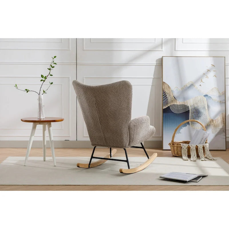 Fauteuil d'appoint patchwork moderne pour salon, chambre ou studio