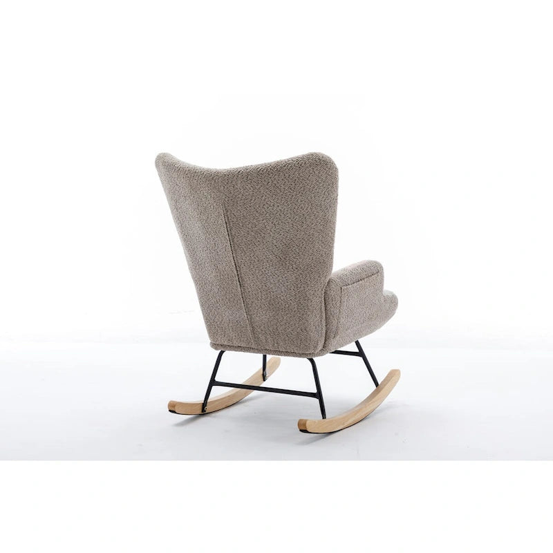 Fauteuil d'appoint patchwork moderne pour salon, chambre ou studio