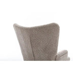 Fauteuil d'appoint patchwork moderne pour salon, chambre ou studio