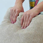 Canapé d'angle modulable convertible en forme de L avec assise de rangement