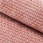 Canapé deux places en velours avec pieds en métal doré pour salon