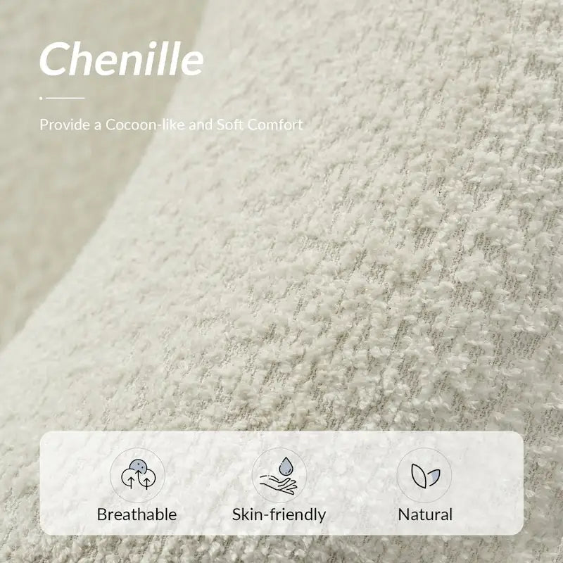 Fauteuil Hal Modern Boucle avec pieds en métal, lot de 2, par HULALA HOME