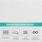 Canapé d'angle moderne en forme de U 110 x 55 cm avec coussins lombaires, canapé symétrique rembourré 6 places