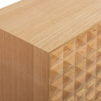 Buffet Abbie en poly et écorce