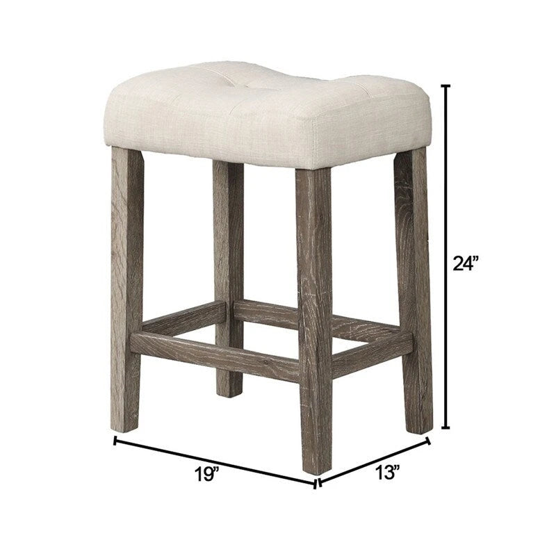 Ensemble de comptoir carré 5 pièces Best Master Furniture 36 x 36 style rustique