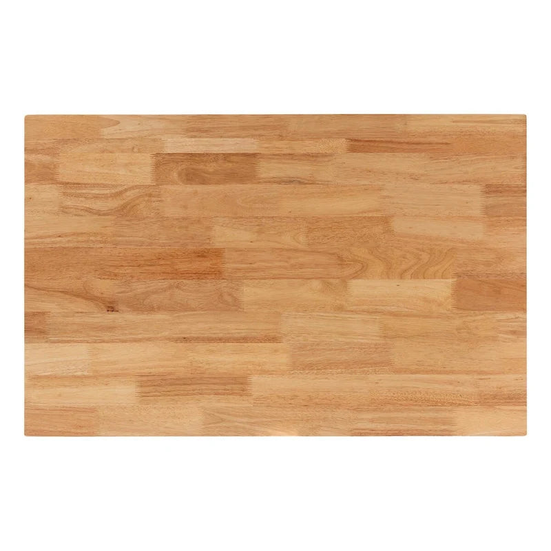 Ensemble coin repas Raisa style bohème moderne, banc en rotin kubu naturel et table en bois