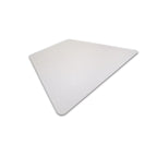 Tapis de protection d'angle en polycarbonate Ultimat pour chaise de bureau, adapté aux sols durs - 48 x 60